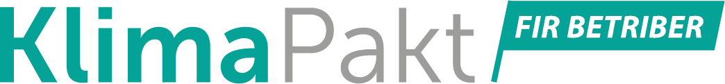 Logo und Link zur Webseite Klimapakt fir Betriber
